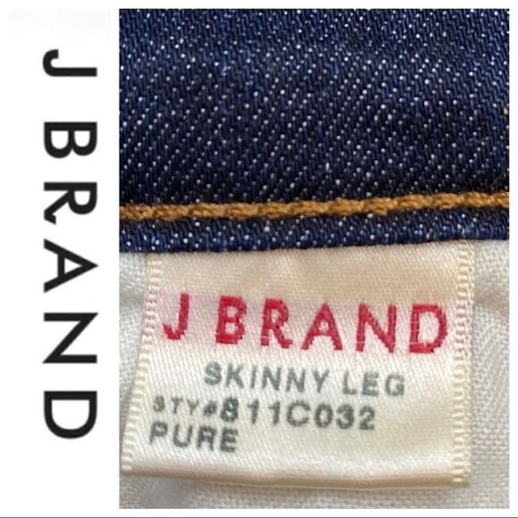 J BRAND Skinny Leg Pure Size 29 - Picture 8 of 9